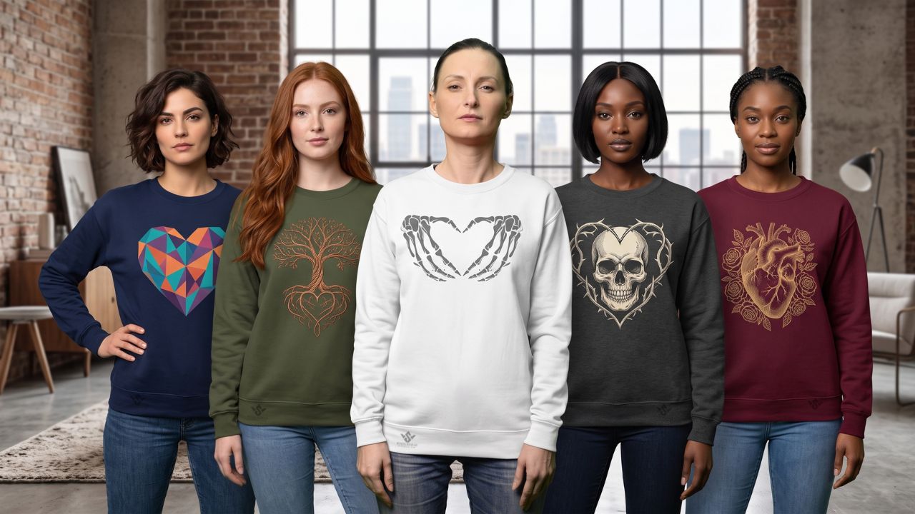 Custom Oversized Sweatshirts