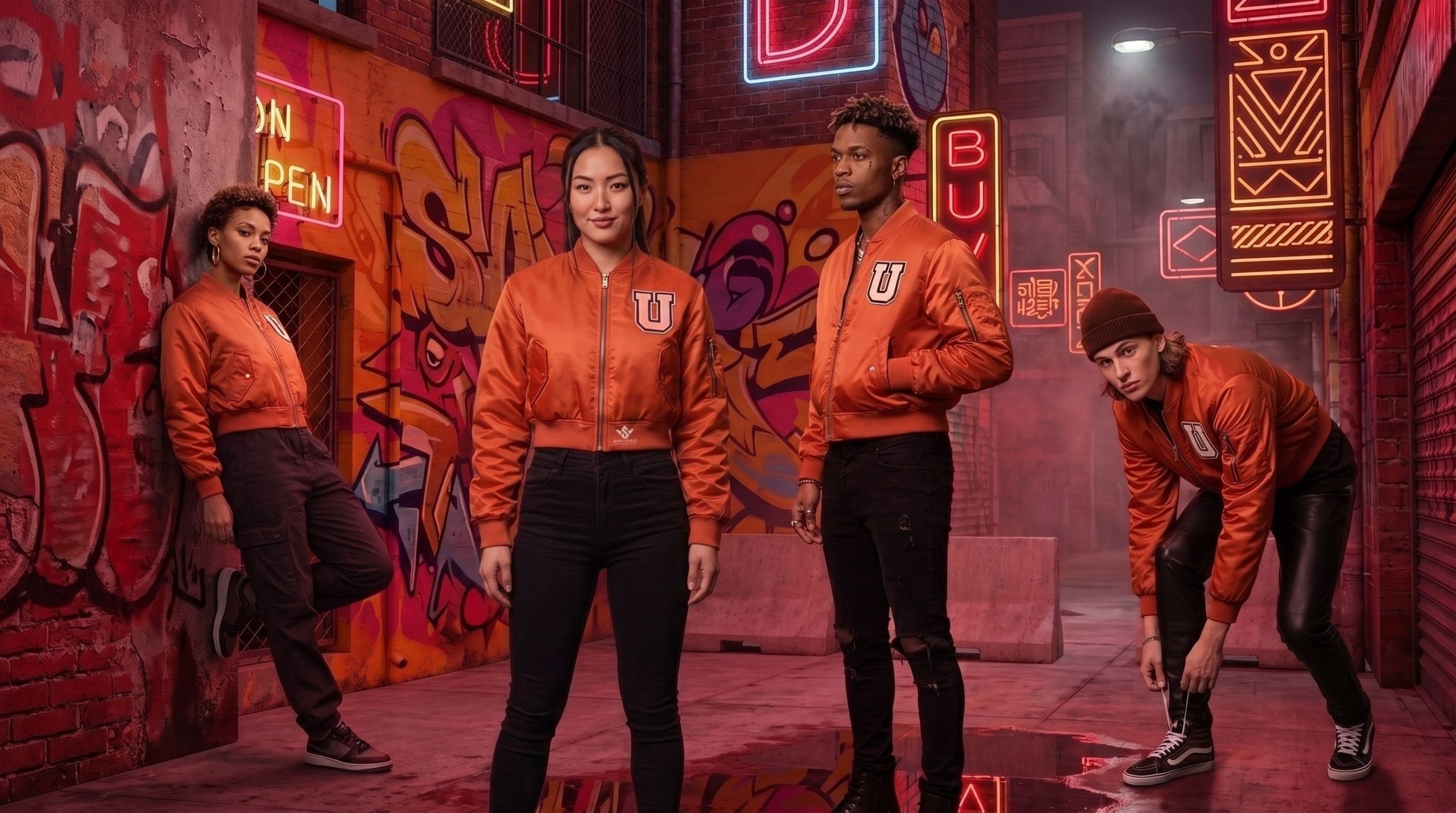 Wholesale Custom Streetwear Jackets