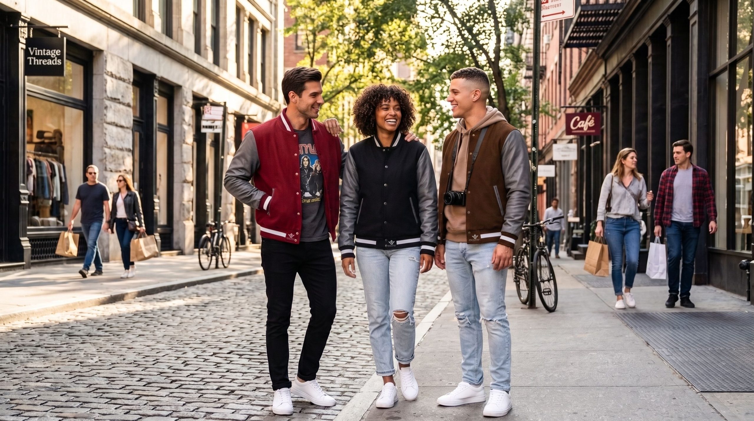 Leather Varsity Jackets