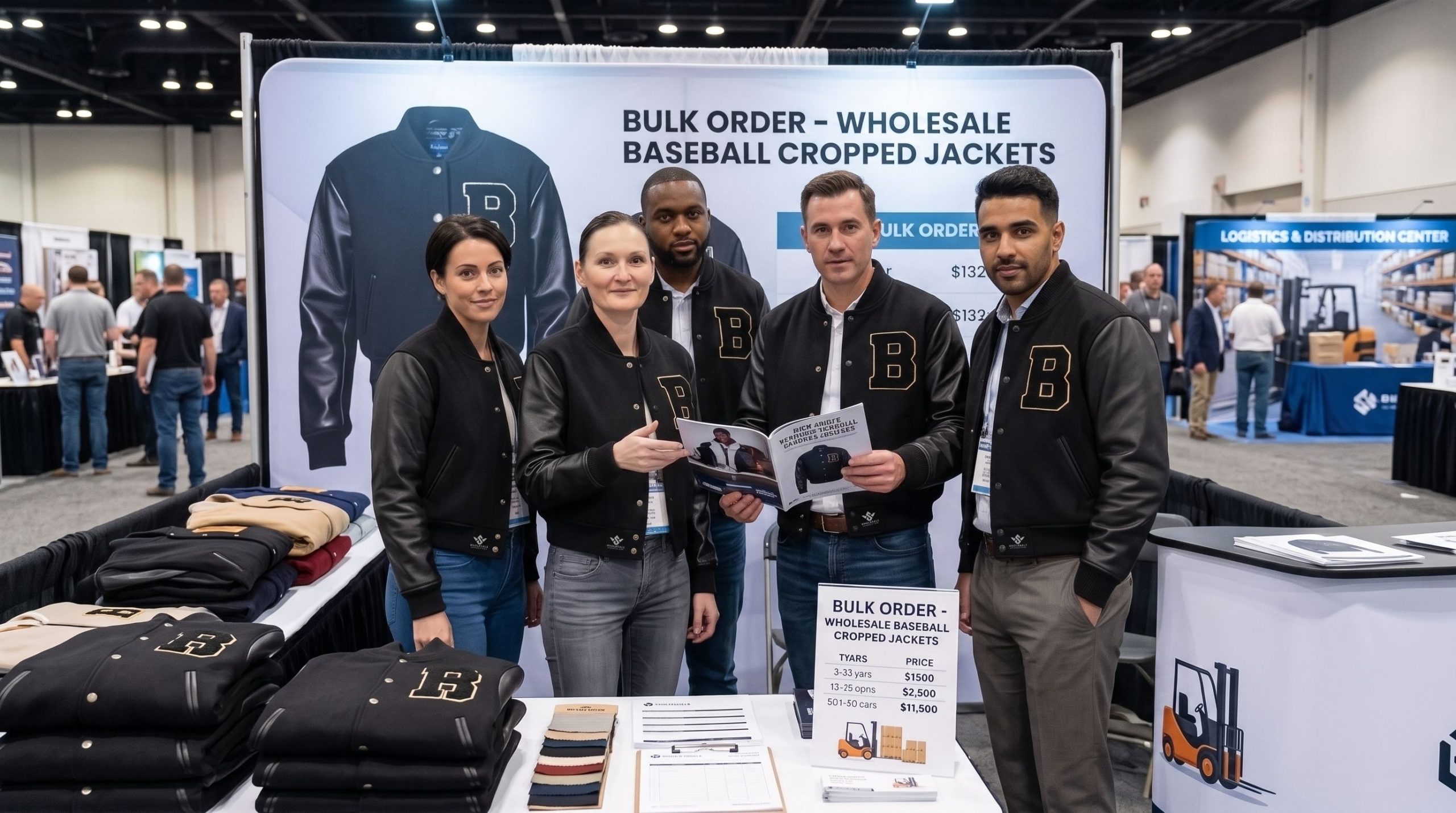 Wholesale Baseball Cropped Jackets