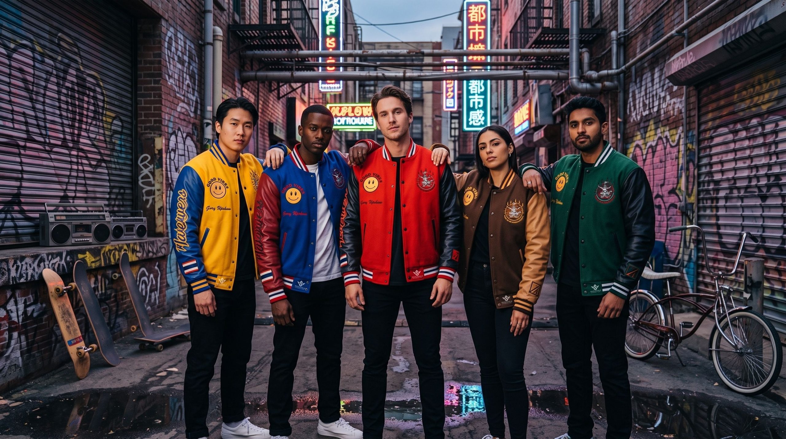 Bulk Wool Varsity Jackets