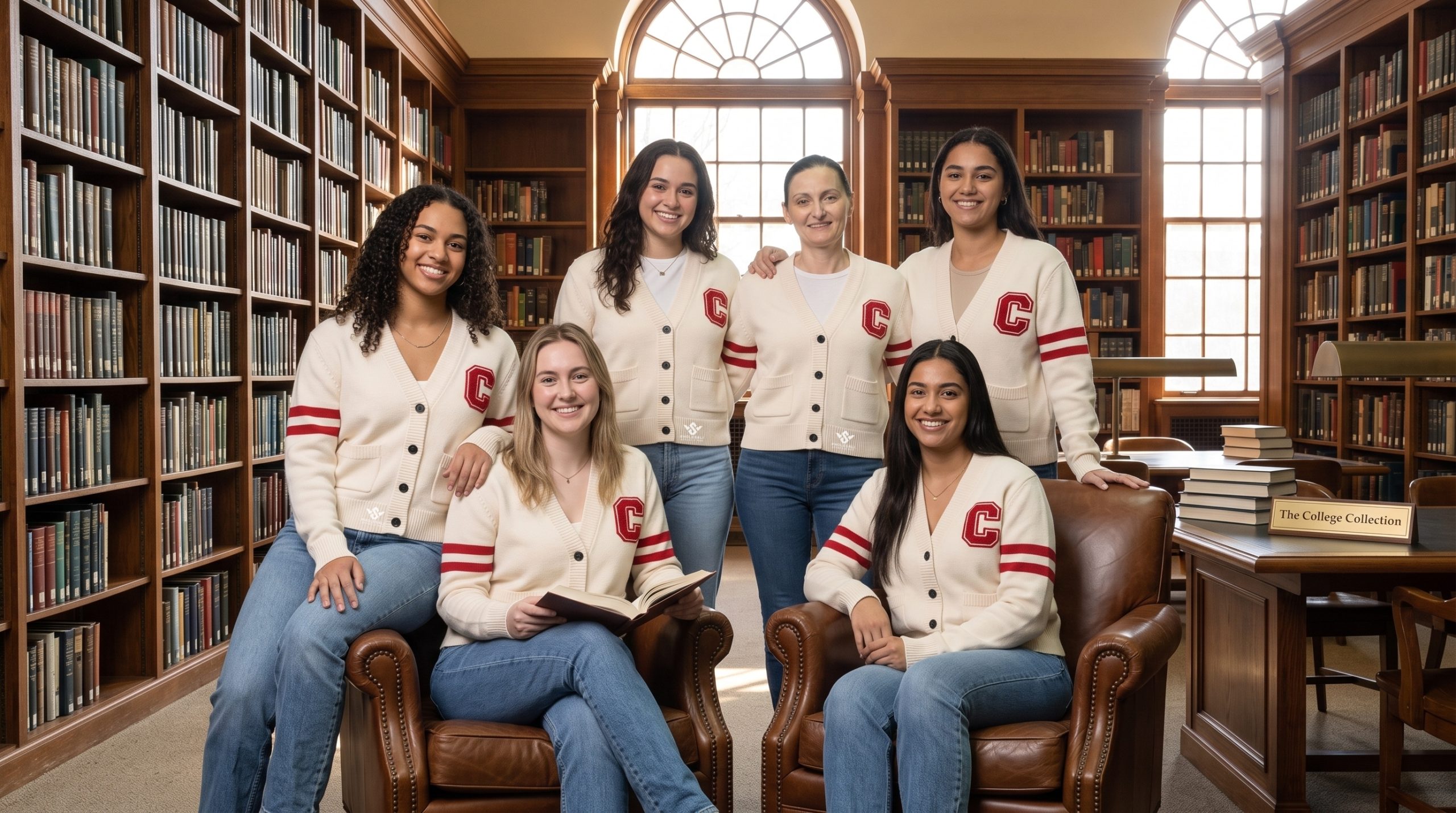 College Cardigan for Women