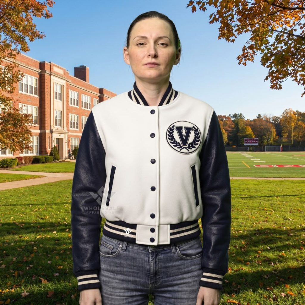 Crop Letterman Jackets