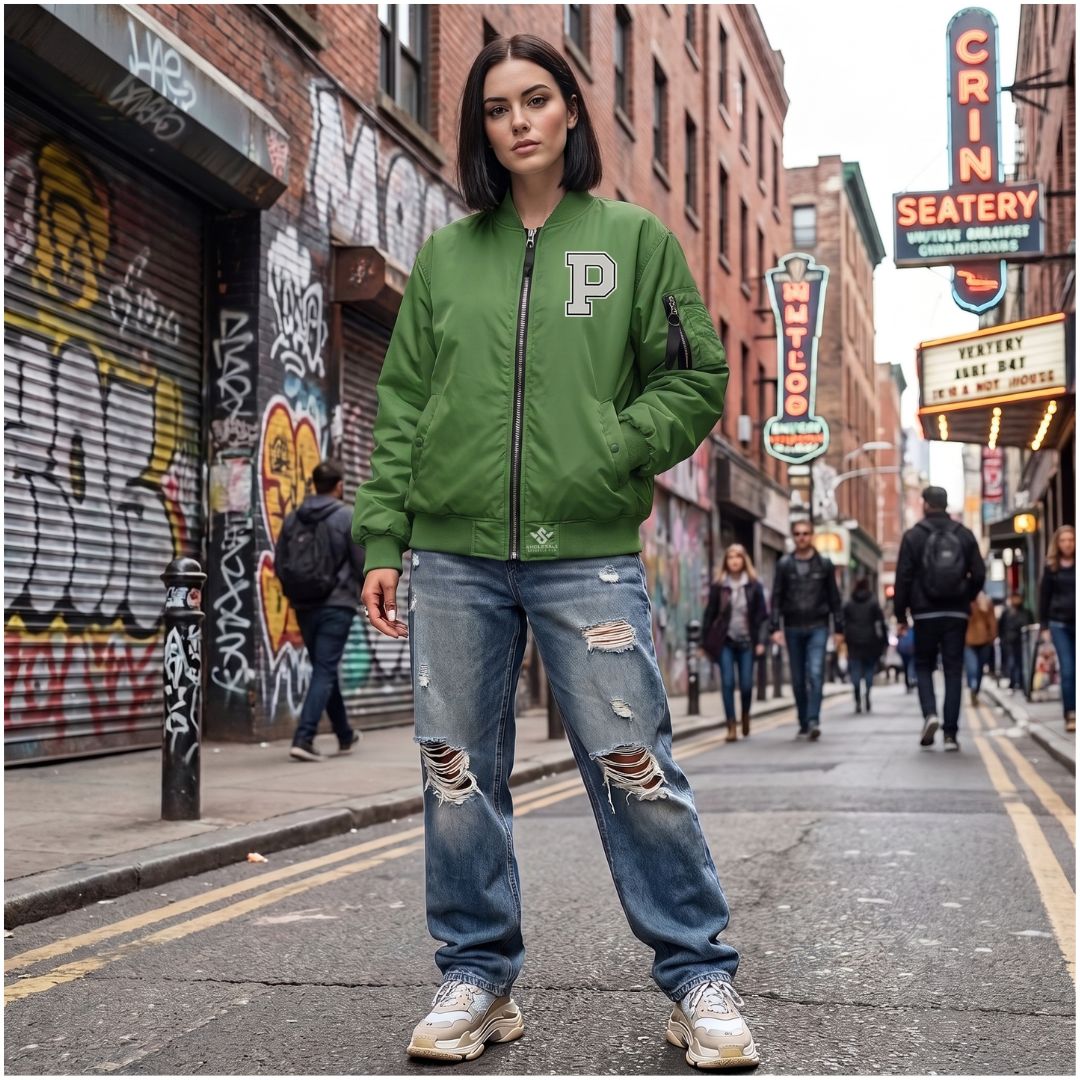 Bomber Jackets Oversized Fashion
