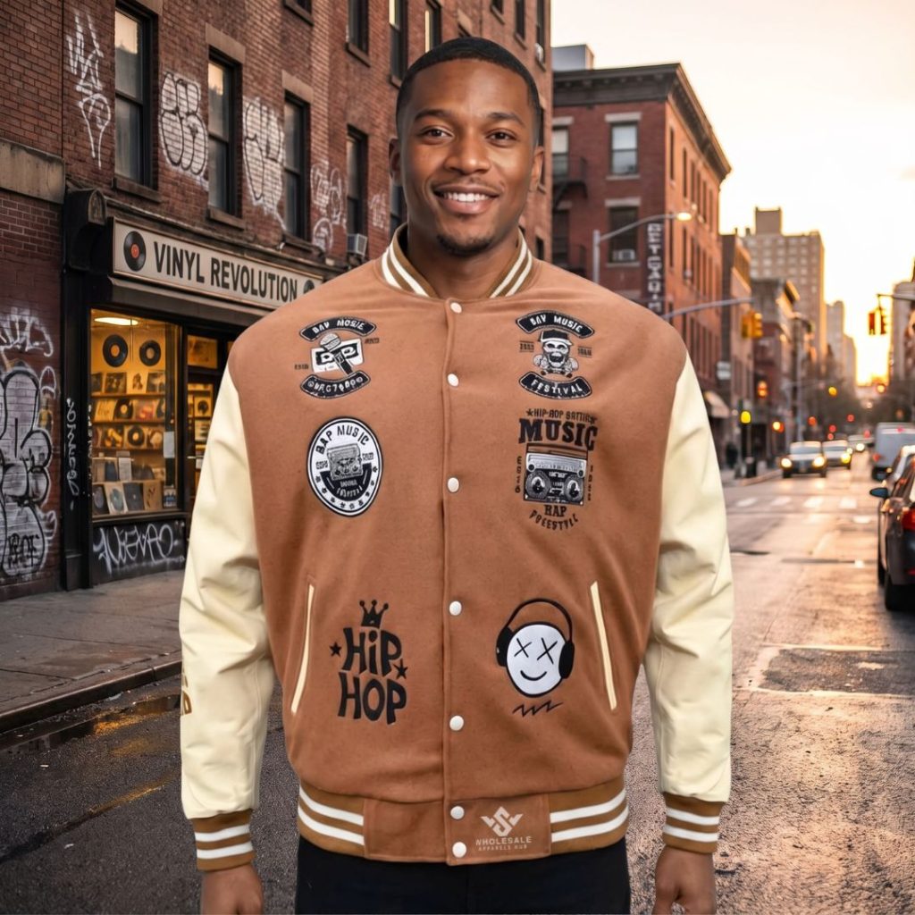 Bulk Wool Leather Letterman Jackets