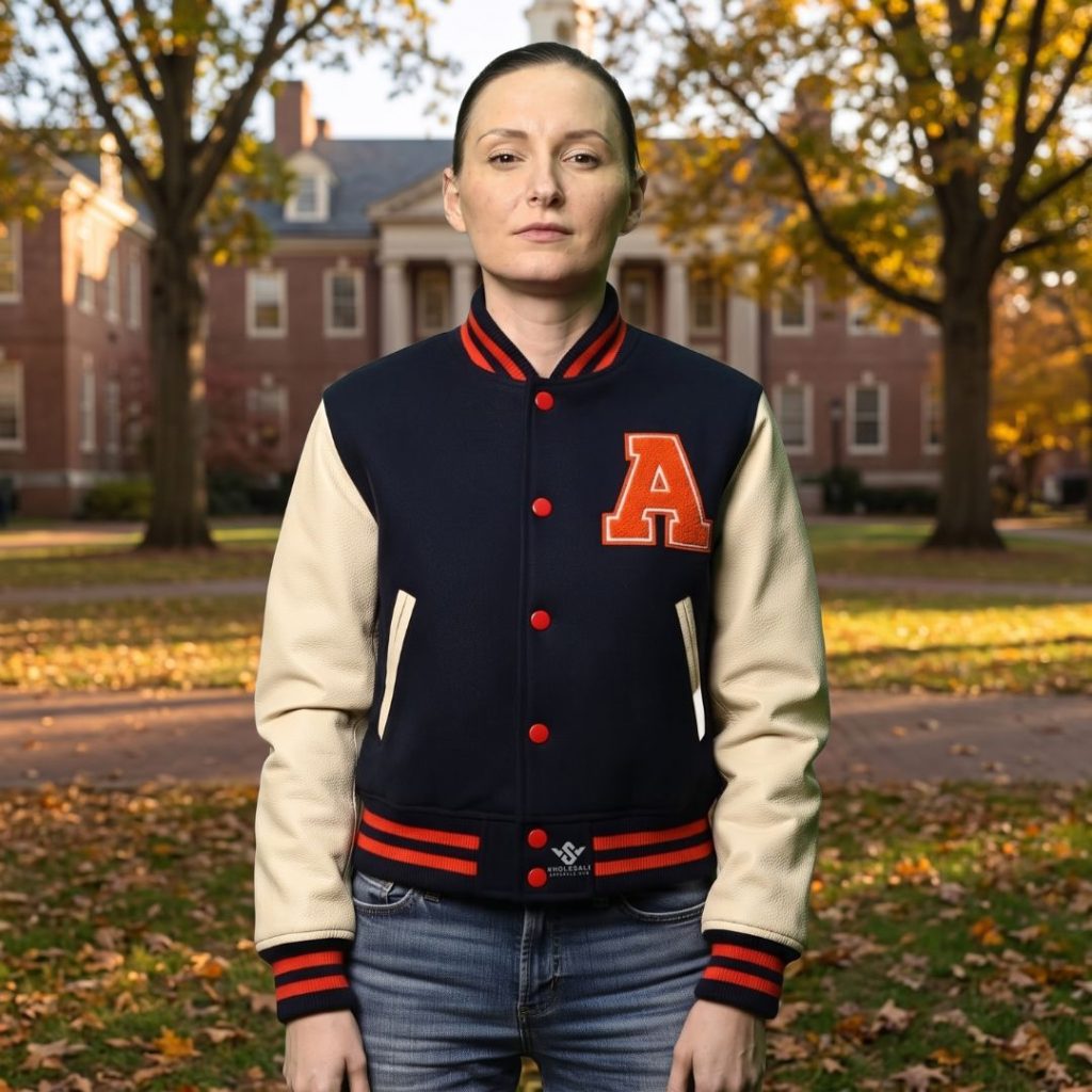 Wholesale Cropped Varsity Jackets