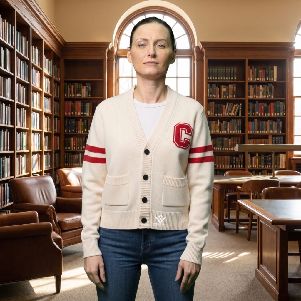 College Cardigan for Women