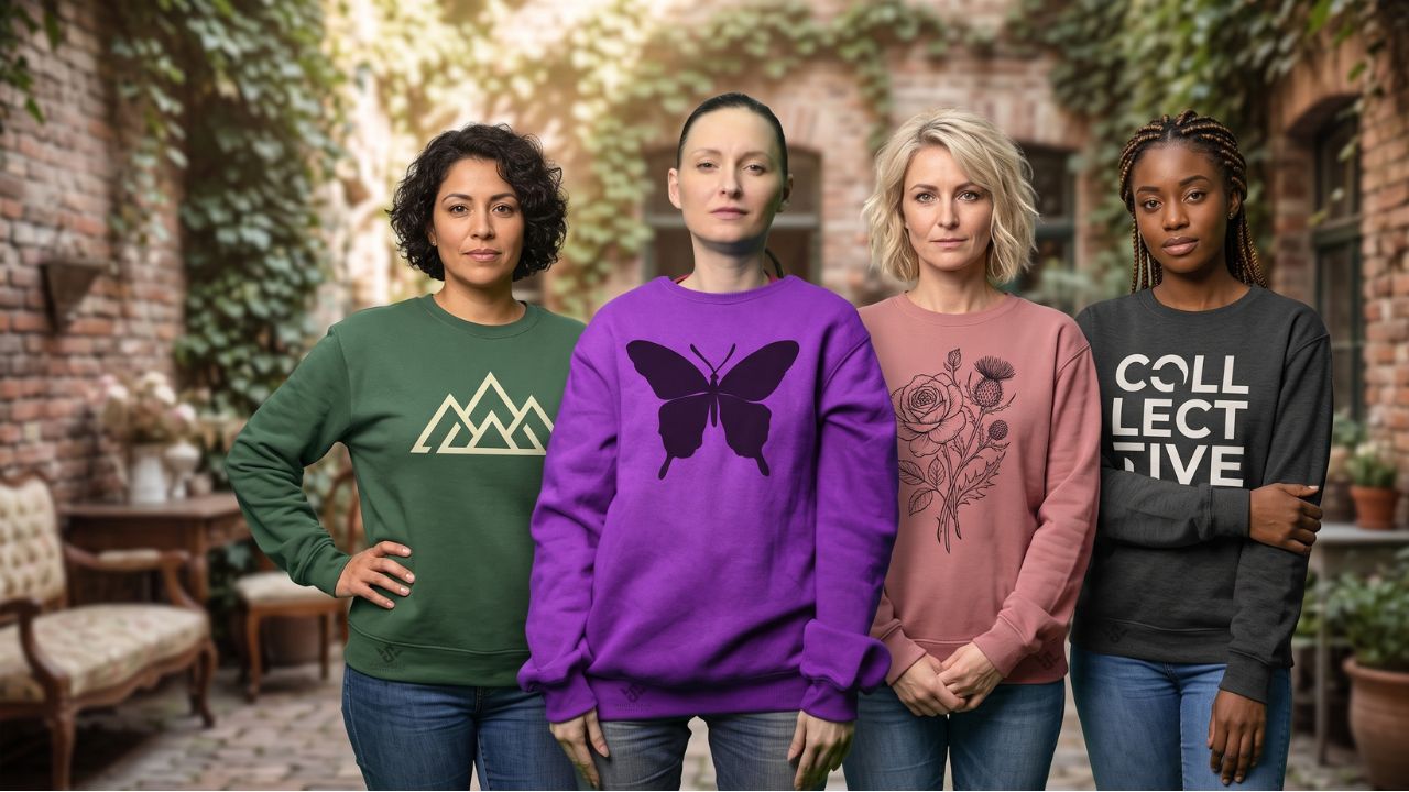 Oversized Custom Sweatshirts for Winter