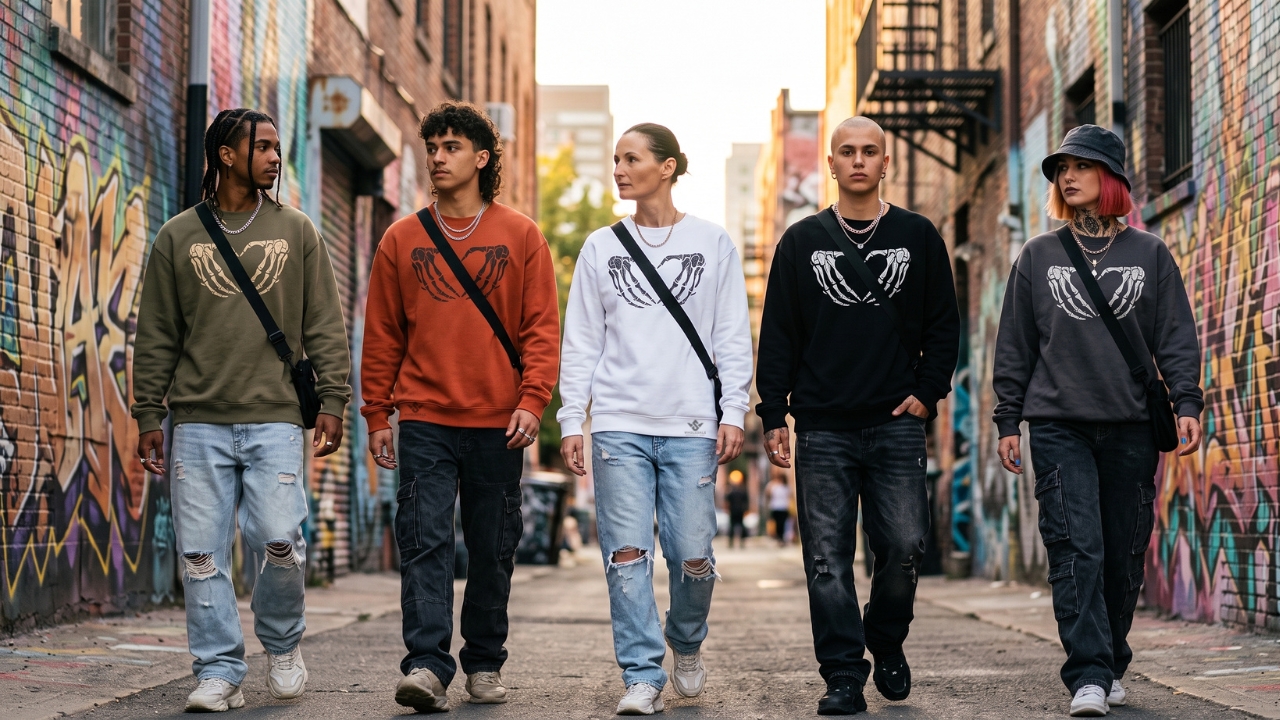 Oversized Sweatshirts Streetwear