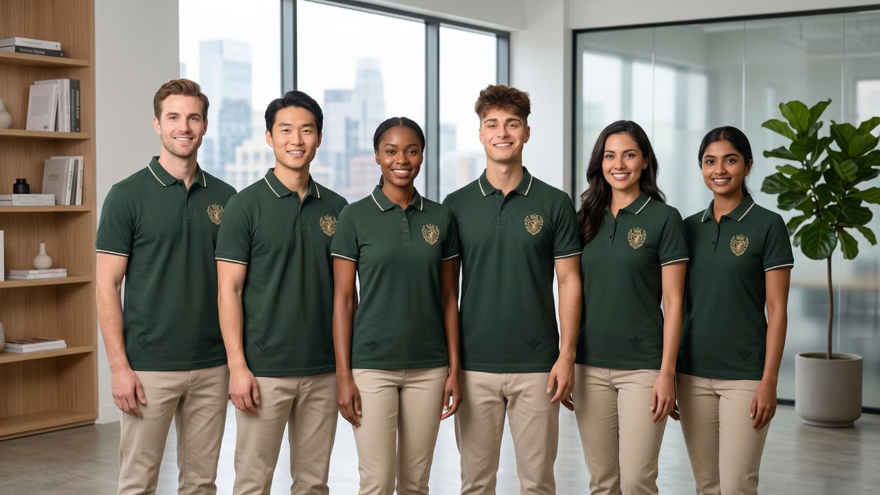 Polo Shirt Custom Team Uniform