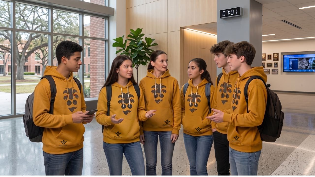 school hoodies