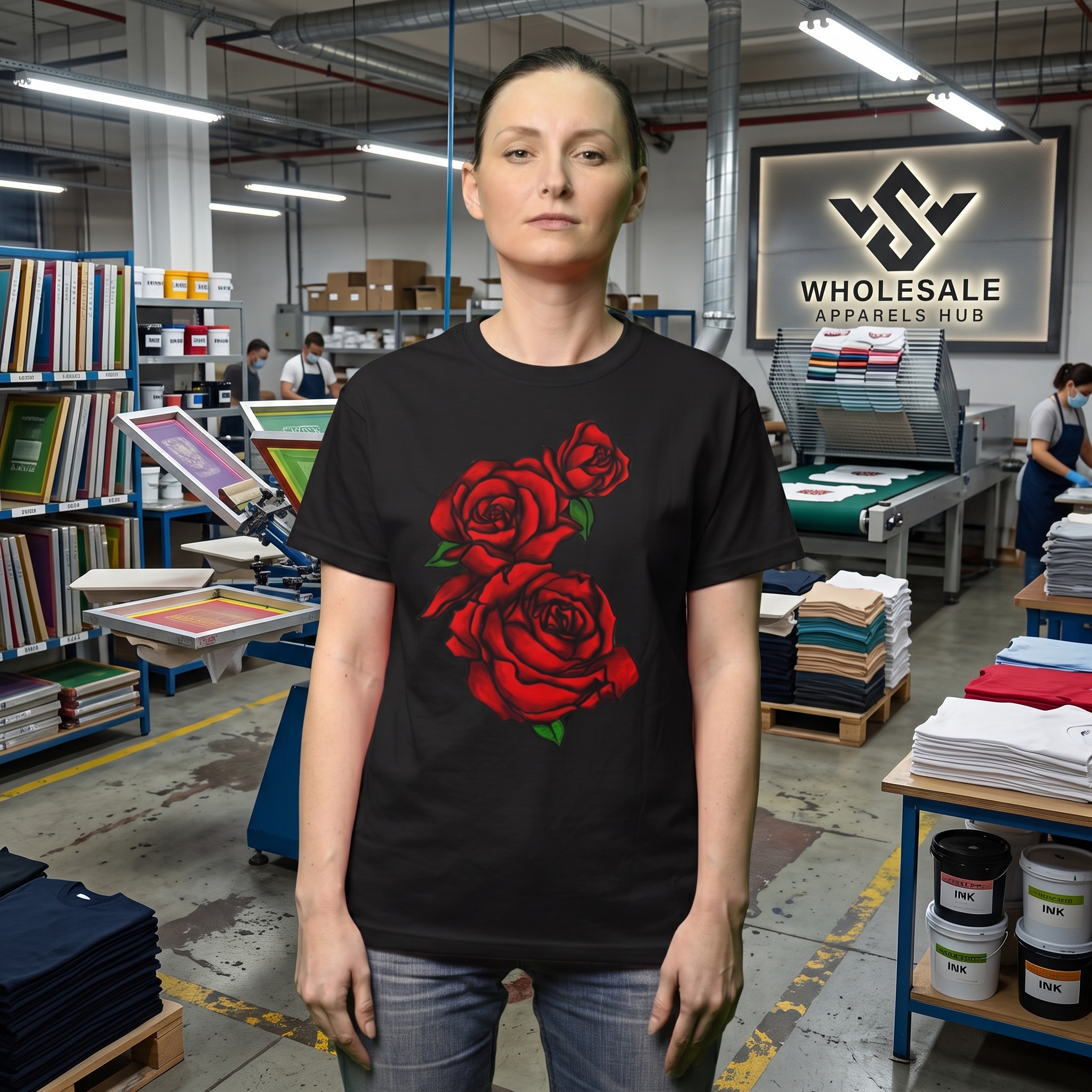 fast t shirt production