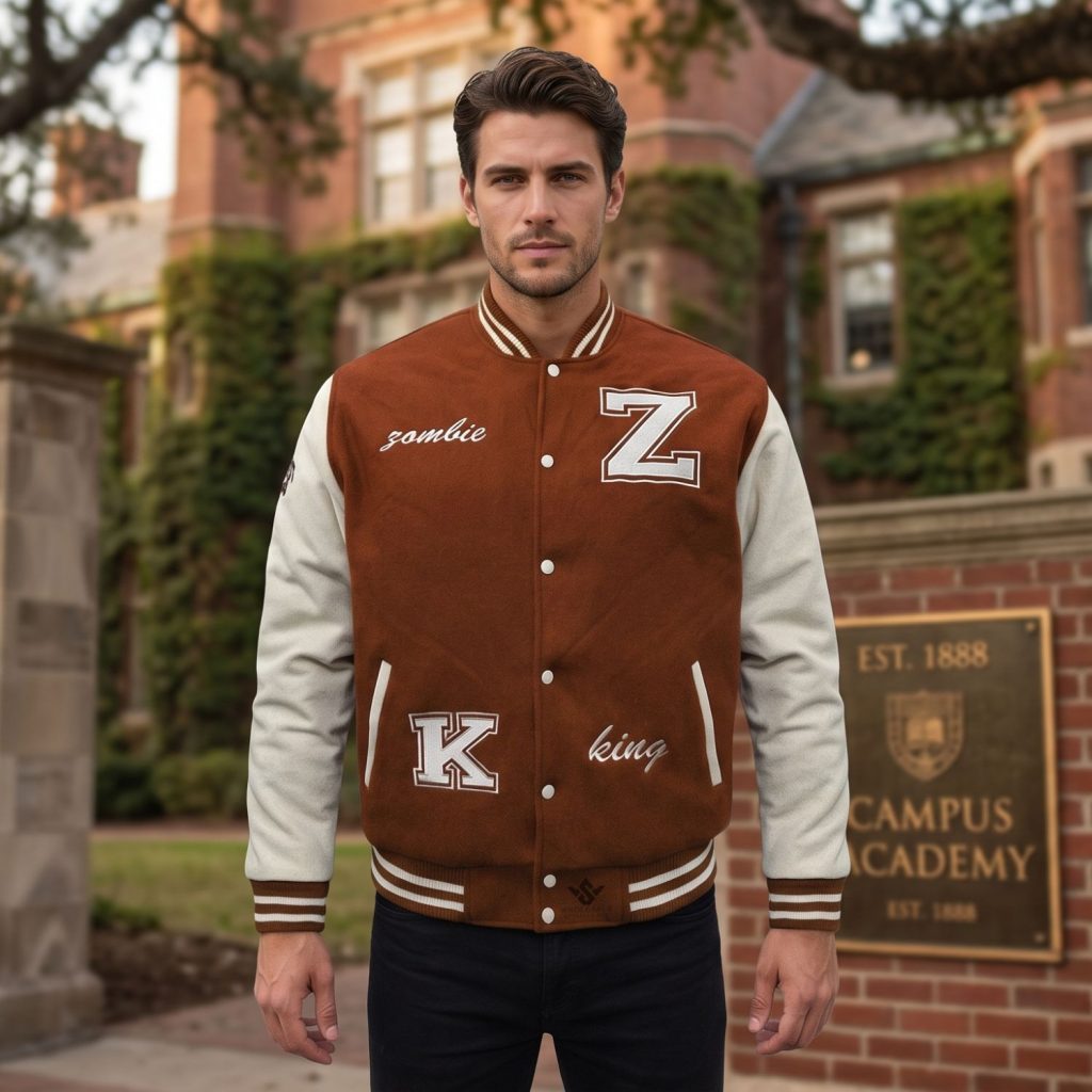 Varsity Jacket for Custom Patche