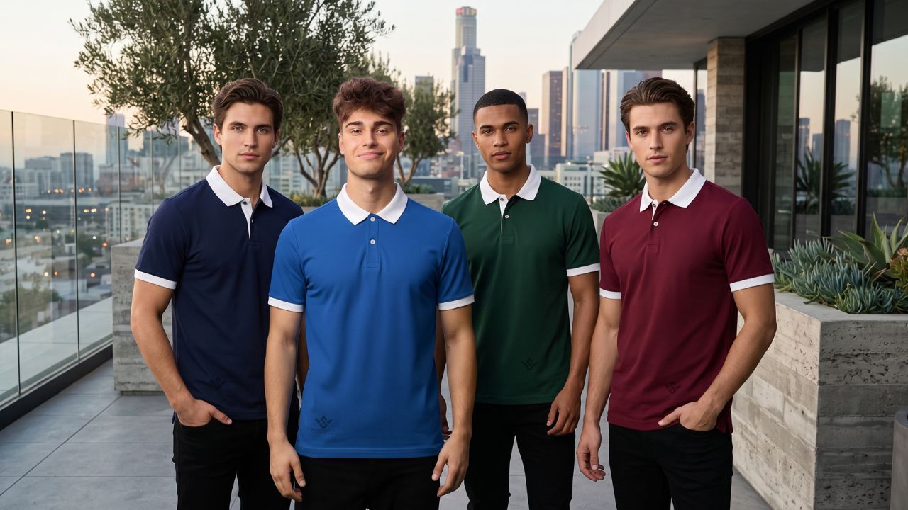 Slim Fit Polo Shirts for Men