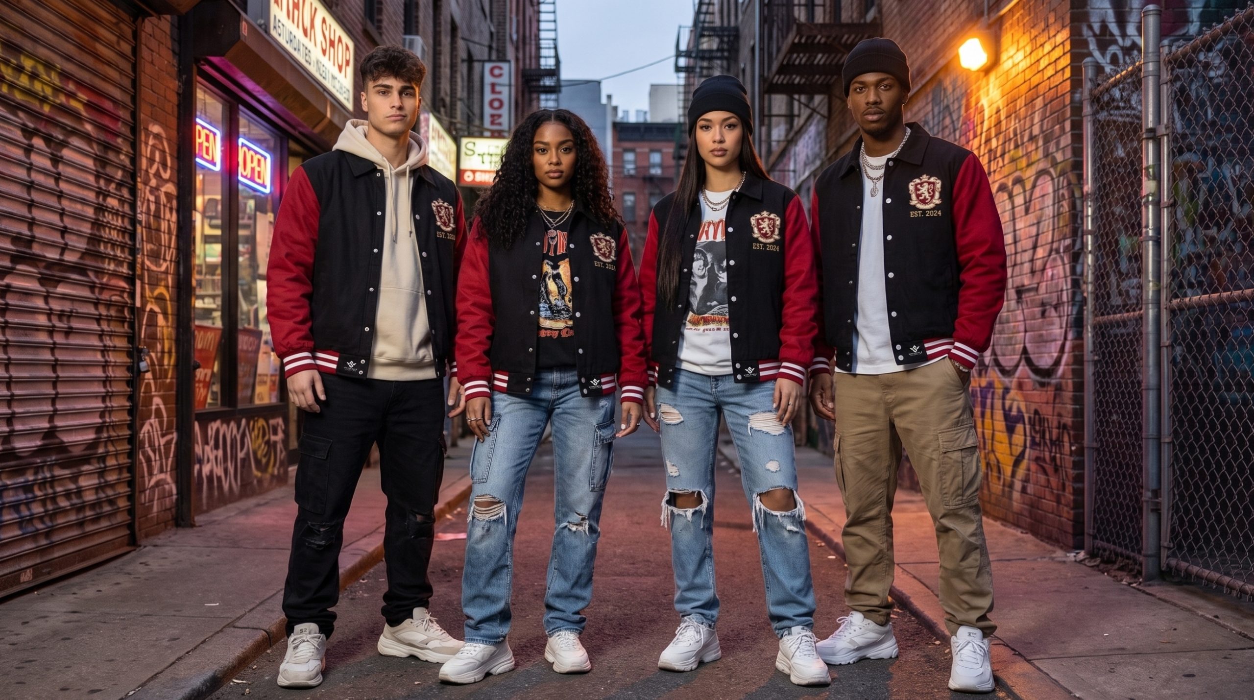 Wholesale Cotton Custom Jacket