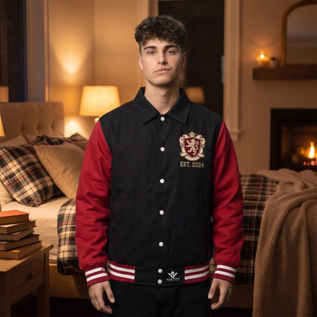 Wholesale Cotton Custom Jacket